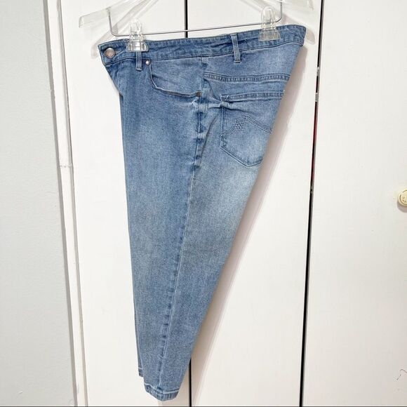 Max Jeans Women Capri Denim Size 8 Blue - Picture 12 of 15